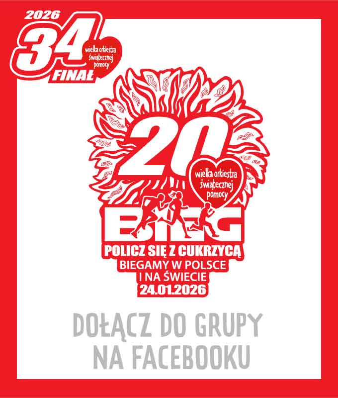 Warszawski Bieg WOŚP "Policz się z cukrzycą"